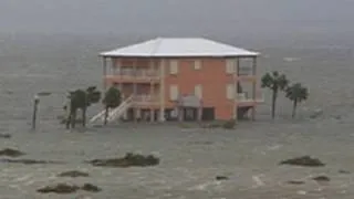 Hurricane Ivan Storm Surge Video - Pensacola Beach, Florida