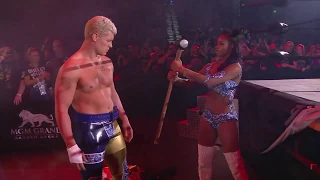 Cody Smashed Triple H "THRONE" With Sledgehammer on AEW Double Or Nothing
