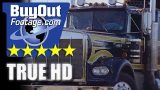 HD Historic Stock Footage 1970s BIG RIG TRUCKERS