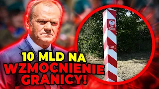 10 miliardów na wzmocnienie granicy. Tusk grzmi o aktach sabotażu