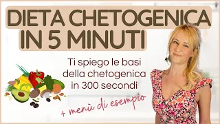 La DIETA CHETOGENICA spiegata in 5 MINUTI ⏲️