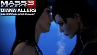 Mass Effect 3 - Diana Allers (Jessica Chobot) Romance