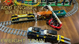 Freight Train Build: Engine Battery Added