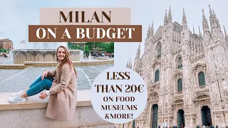 A DAY IN MILAN ON LESS THAN 20€ 😱🇮🇹