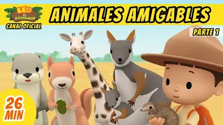 Animales Amigables Episodio Compilación [Parte 1/2] (Español) - Leo, El Explorador | Animación