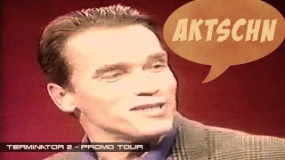Arnold Schwarzenegger 1991 in "Wetten Dass..." Teil 1 [Terminator2-Promo Tour]