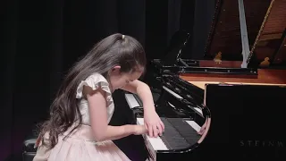 Sophie Meng (9 years old) play Nocturne La Separation by Glinka