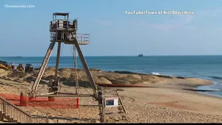 Buxton Beach nourishment behind schedule