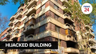 WATCH | Residents of hijacked Hillbrow building say they don’t want to move to shelters