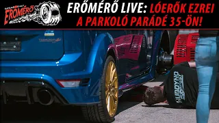 Erőmérés élőben – Totalcar Erőmérő a Parkoló Parádén