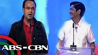 Bandila: VP bets debate corruption issues