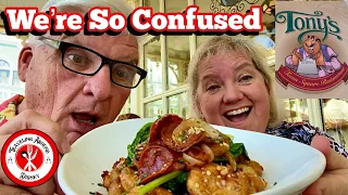 Tony’s Town Square: Why All The Confusion | DISNEY DINING REVIEW | Magic Kingdom Restaurant