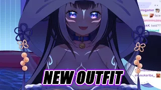 Lily Shows Us Her New Outfit In Dark Mode