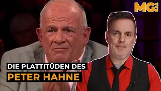 Die Plattitüden des PETER HAHNE