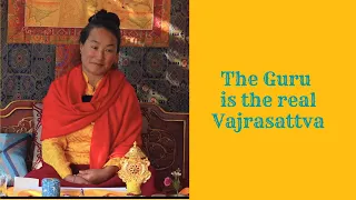 The Guru is the real Vajrasattva