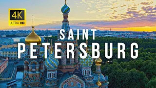 Saint Petersburg, Russia 🇷🇺 in 4K Ultra HD | Drone Video