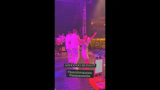 DOM VITTOR E GUSTAVO E MAIARA & MARAISA CANTAM JUNTOS NA FESTA DO BRANCO-SP | #STORIES #SHORTS