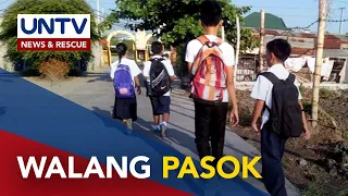 Klase sa mga paaralan sa ilang lalawigan, kanselado dahil sa bagyong ‘Amang’