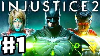 Injustice 2 - Gameplay Part 1 - Batman! Chapter 1: Godfall (Story Mode Walkthrough Ep 1)