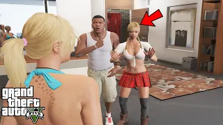 What Happens if TRACEY Catches FRANKLIN AND TRACEY in GTA 5 (funny)