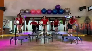PSY - THAT THAT Trampoline fitness Dance with phenomenal song