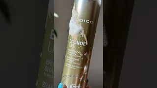 How to use Joico Blonde Life Brightening Shampoo & Conditioner 🤩🤍
