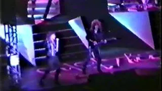 Europe live in Barcelona, Spain 17 or 18-02-1989