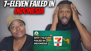 American Couple Reacts "Why 7-Eleven Failed In Indonesia"