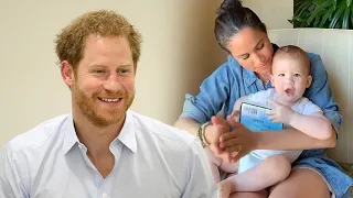 Watch the heartwarming moment Archie says to Prince Harry