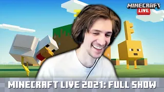 Minecraft Live 2021 | xQc Reaction!