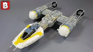 NEXT LEVEL Custom LEGO Y-Wing Starfighter!