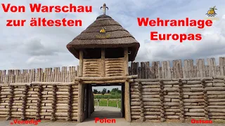 Von Warschau zur ältesten Wehranlage Europas  | Roadtrip | Polen #02 | Reisevlog | JOZZILIKE