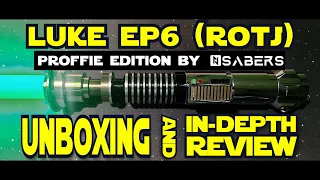 Luke EP6 (ROTJ) Lightsaber by NSABERS - Unboxing and Review