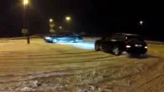 A4, A8 - Dual Quattro Drift on snow