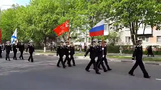 9 мая 2018г . Парад победы, г Обнинск