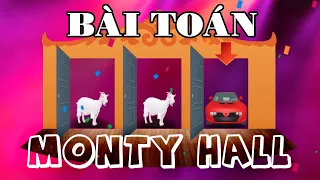 TTV: Bài toán Monty Hall | Giải thích xác xuất trúng thưởng tăng gấp đôi trong trò chơi Monty Hall.