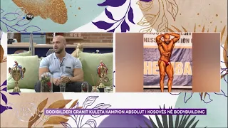 BODYBILDERI GRANIT KULETA KAMPION ABSOLUT I KOSOVËS NË BODYBUILDING 21.04.2021