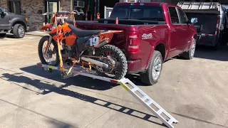 Harbor Freight Motorcycle Carrier Review & Tips - Ktm 125sx