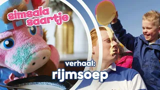 RIJMSOEP 🥣 | SIMSALA SAARTJE 🐽 | Educatieve Kleutertelevisie | Rijmen