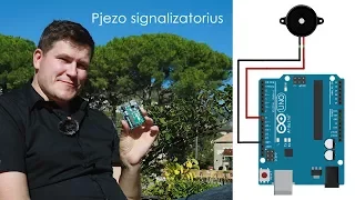 Arduino pamoka Nr. 9: Pjezo signalizatorius