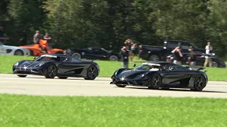 Most Expensive Hypercars Drag Racing! - Bugatti vs Koenigsegg vs Pagani and more!