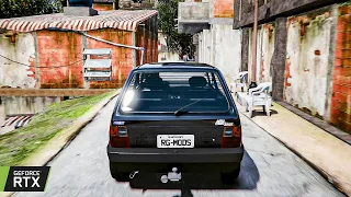 ELIMINANDO ALVOS DE FIAT UNO NA FAVELA | GTA V ASSASSINO DE ALUGUEL 4K 60FPS RTX 3080 TI