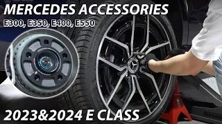 2023&2024 Mercedes E Class E300, E350, E400 with 12mm Wheel Spacers | BONOSS Accessories