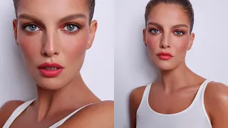 Effortless And Pretty Soft Glam Makeup | Hung Vanngo