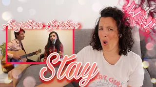 REACTING TO Angelina Jordan |  Stay | Why Did I Take So Long to See This Beauty ❤️