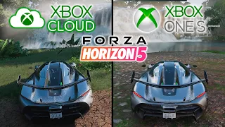 Forza Horizon 5 | Xbox CLOUD vs. Xbox ONE S | COMPARATIVO LADO A LADO COMENTADO PT-BR