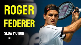 Roger Federer Slow Motion Compilation #1