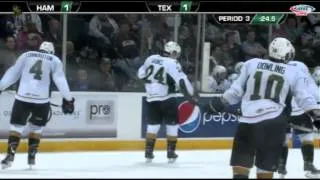 Charles Hudon 1st Professional Goal @ Texas (06/04/13)