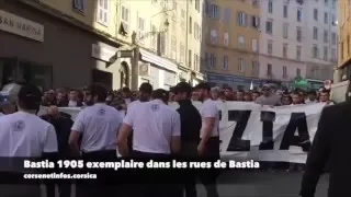 Bastia 1905 exemplaire dans les rues de Bastia