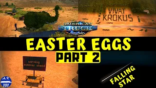15 Easter Eggs of American Truck Simulator | With Locations! Part - 2